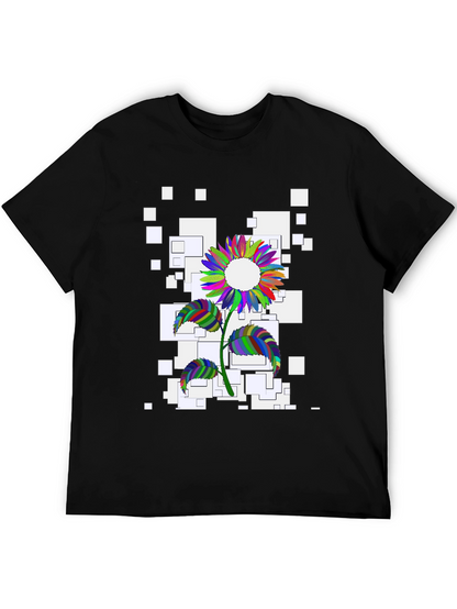 Colorful Sunflower Graphic Tee