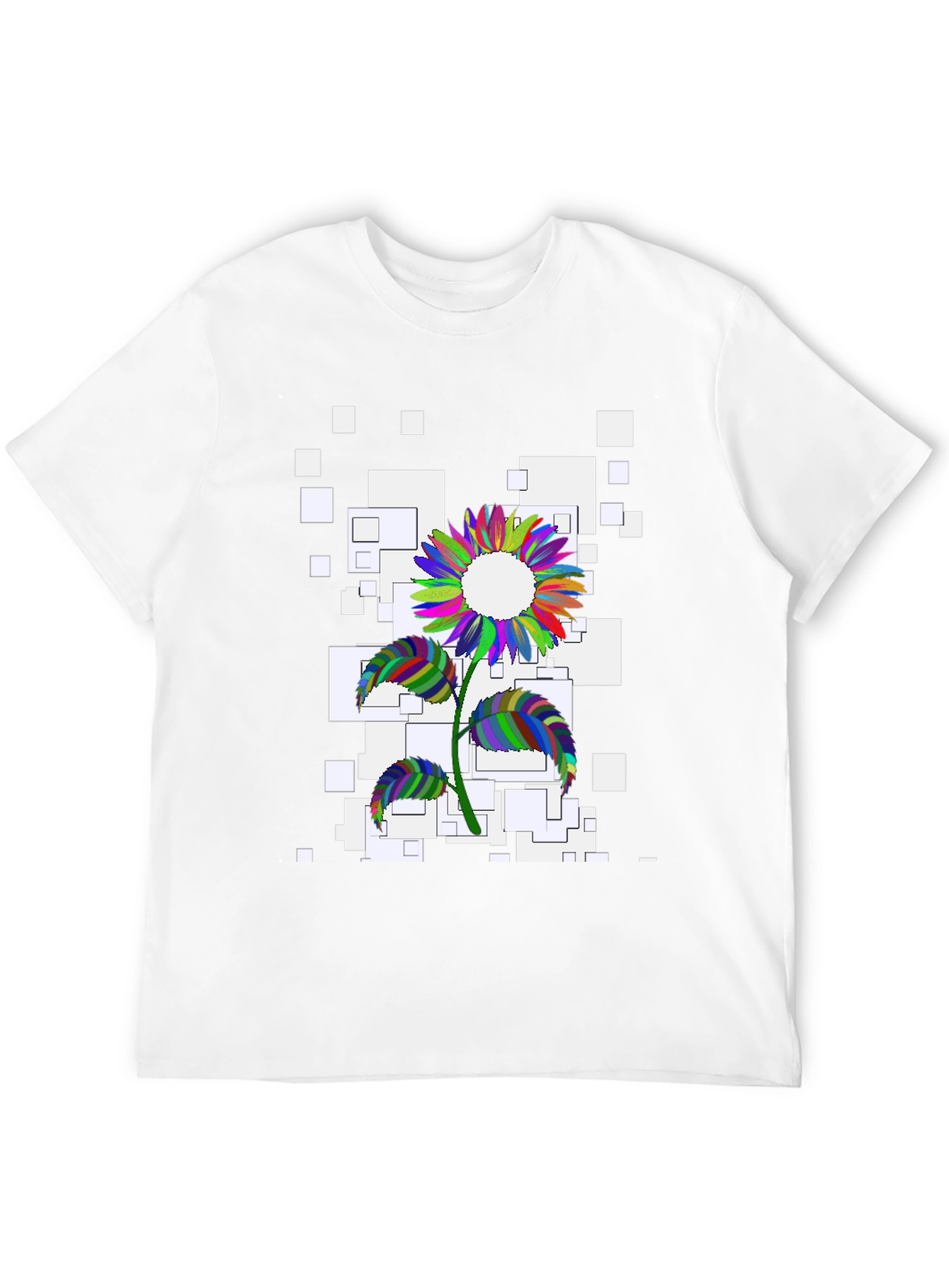 Colorful Sunflower Graphic Tee