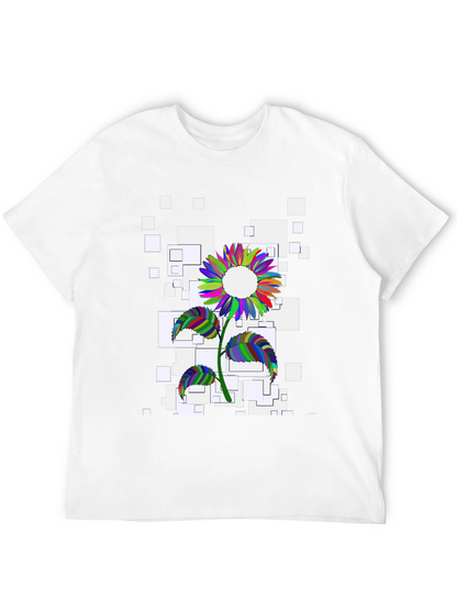 Colorful Sunflower Graphic Tee