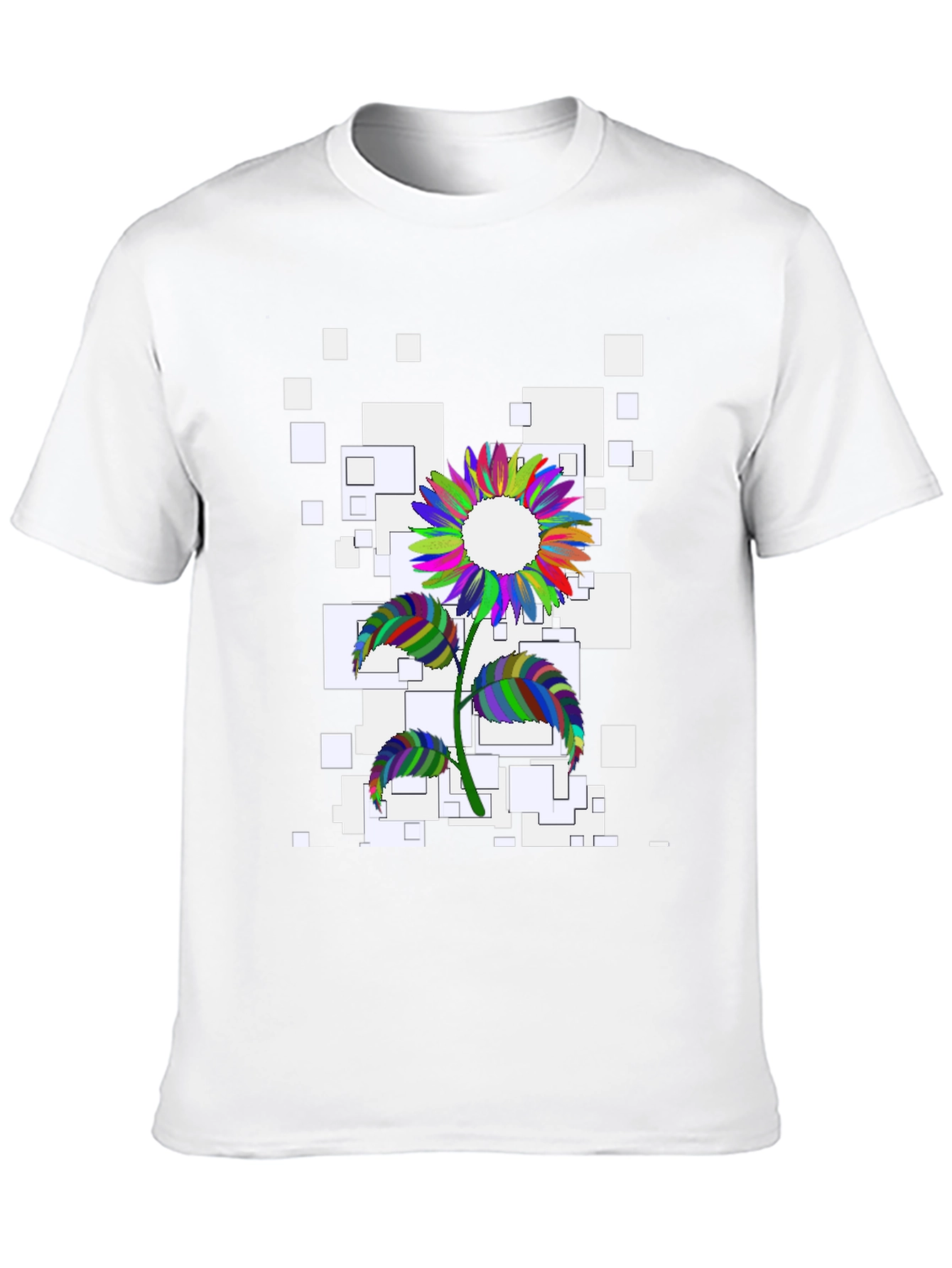 Colorful Sunflower Graphic Tee