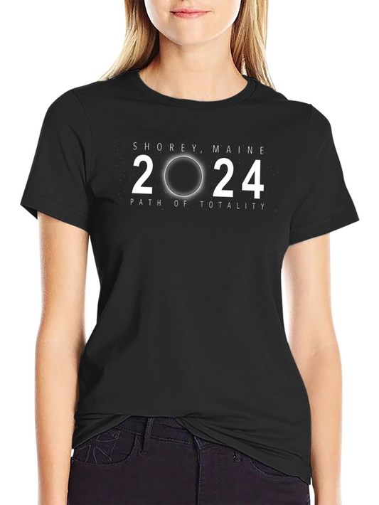 Shorey Maine 2024 Total Solar Eclipse T-Shirt