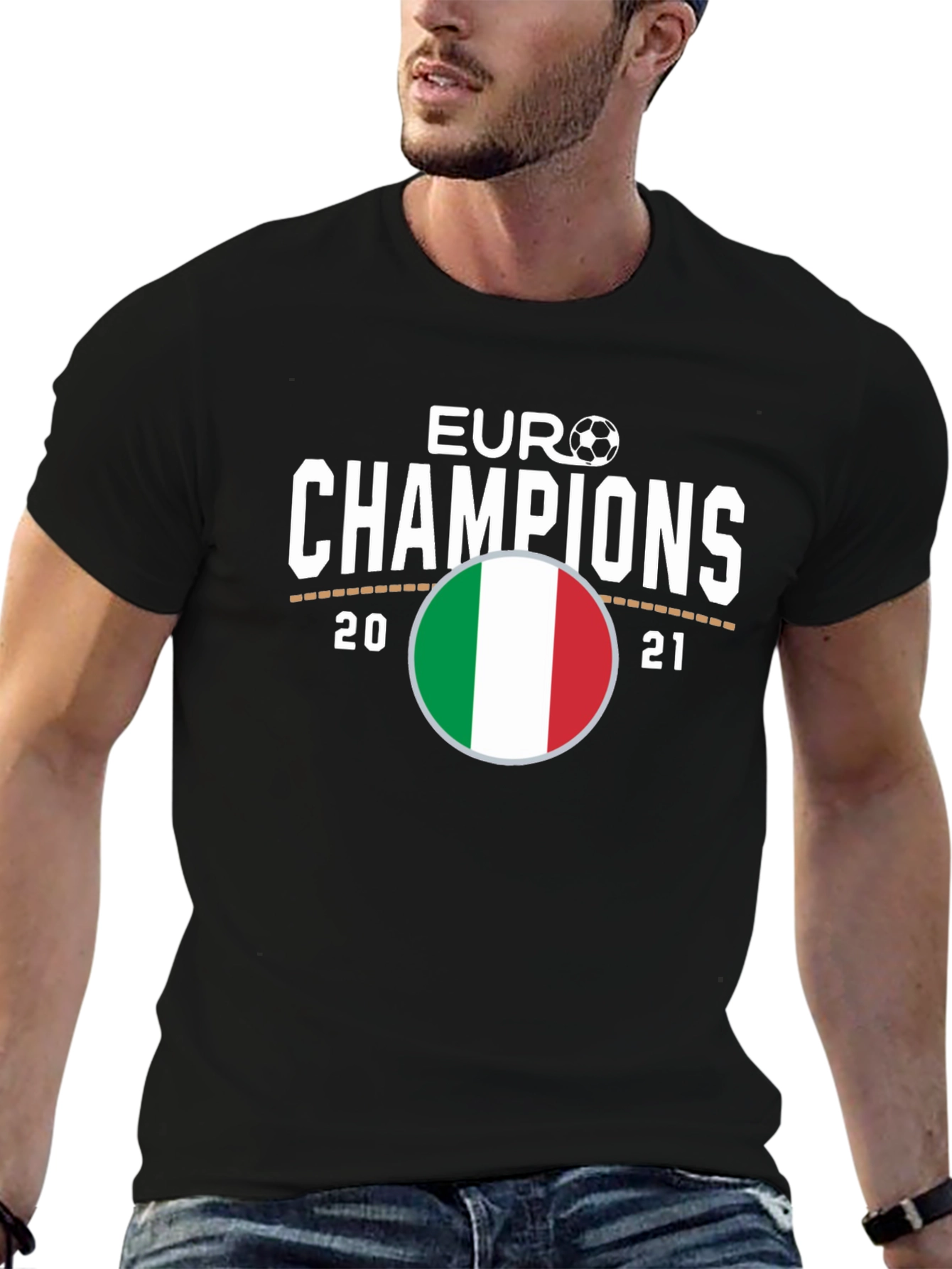 Euro Champions Italy Flag T-Shirt