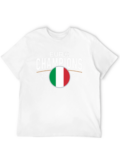 Euro Champions Italy Flag T-Shirt