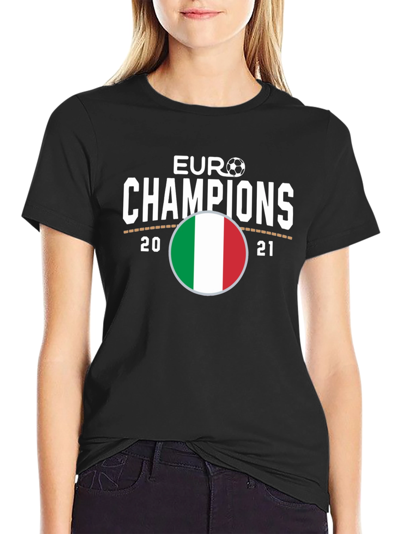 Euro Champions Italy Flag T-Shirt
