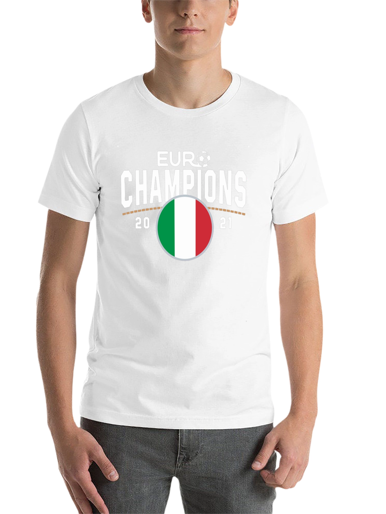 Euro Champions Italy Flag T-Shirt