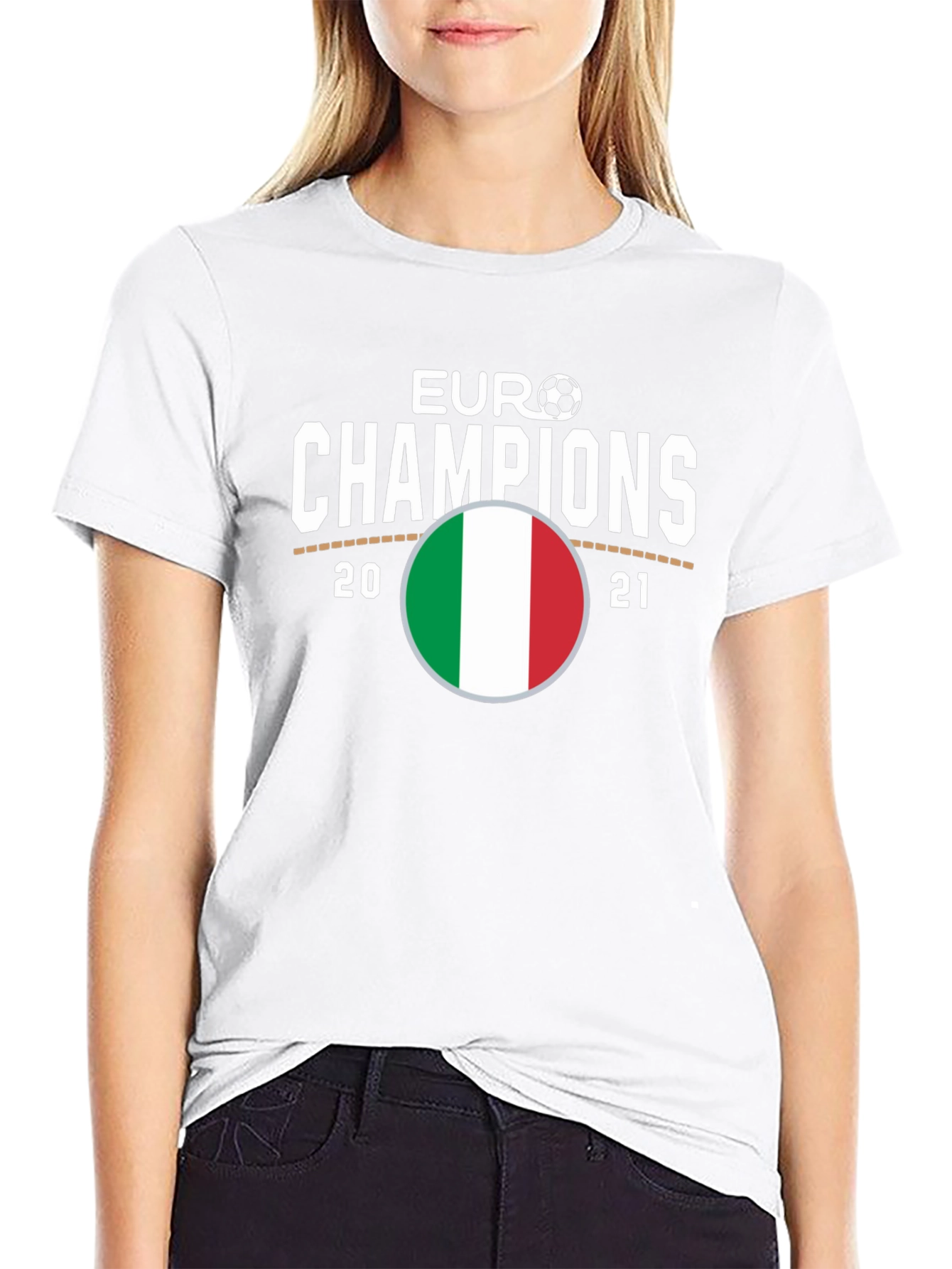 Euro Champions Italy Flag T-Shirt