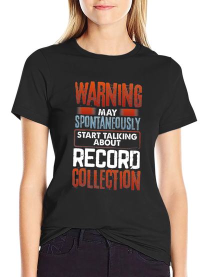 Warning Record Collection T-Shirt
