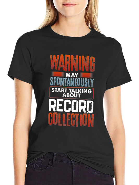 Warning Record Collection T-Shirt