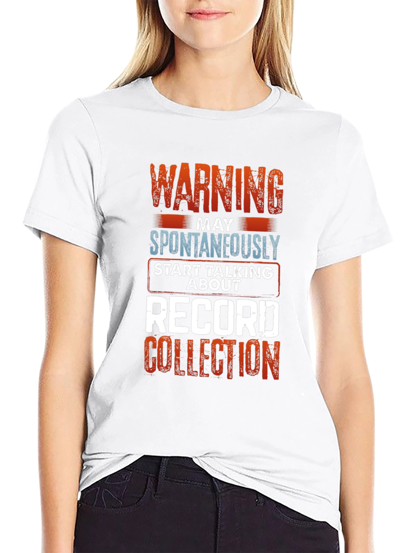 Warning Record Collection T-Shirt
