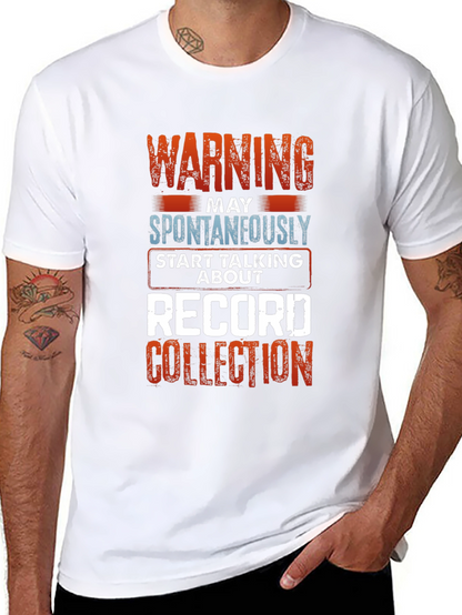 Warning Record Collection T-Shirt