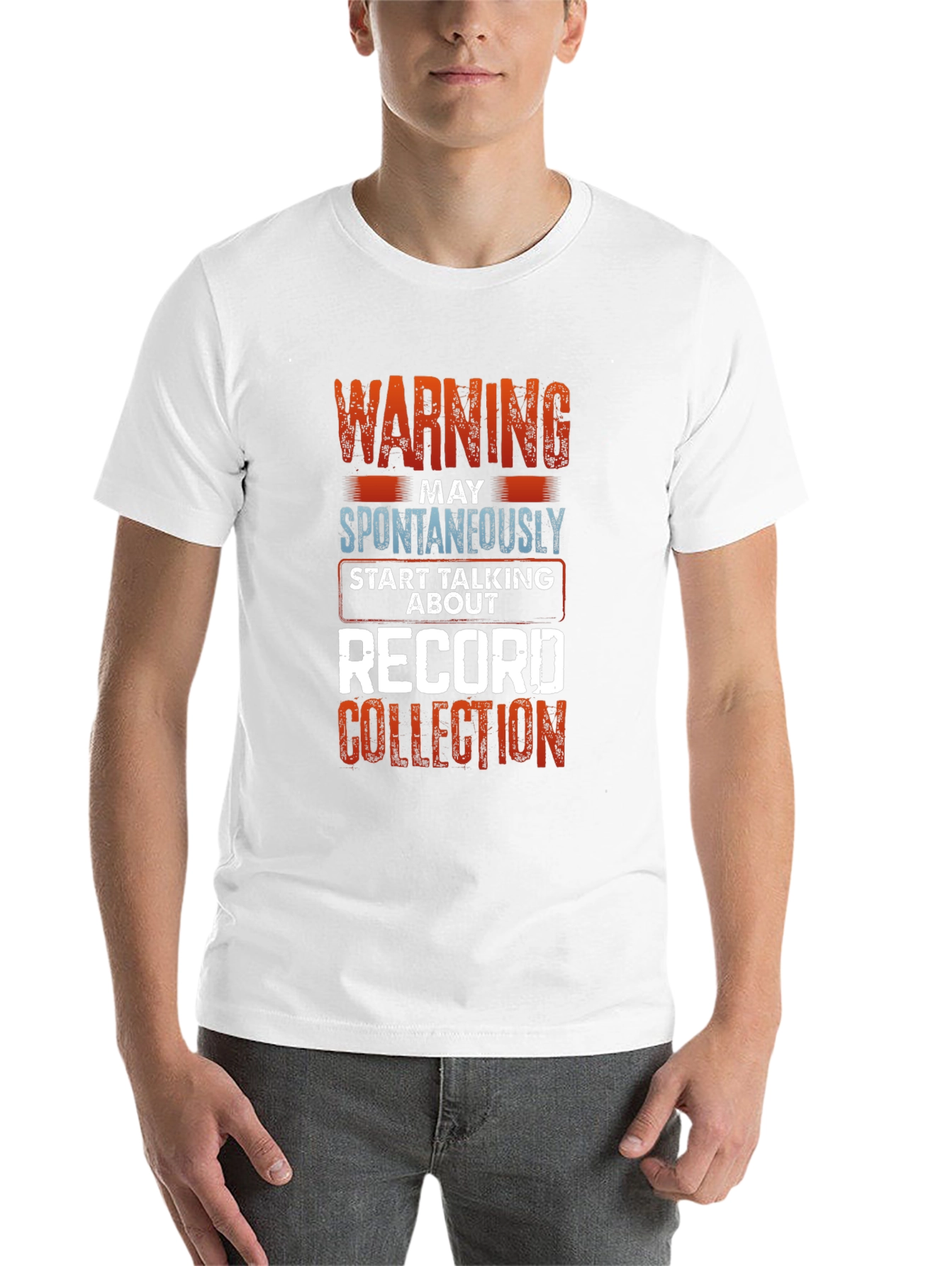 Warning Record Collection T-Shirt