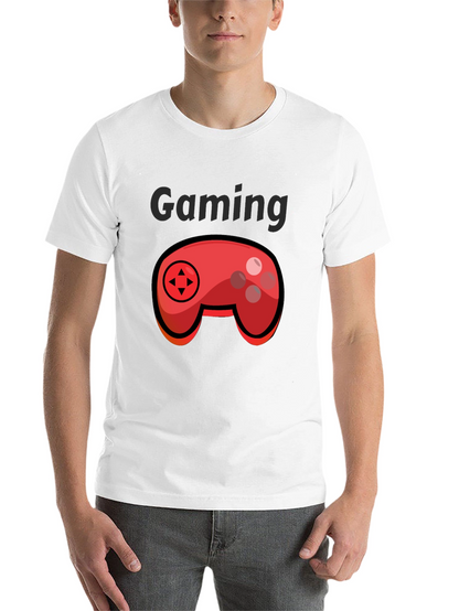 Gaming T-Shirt - Cartoon Controller Graphic
