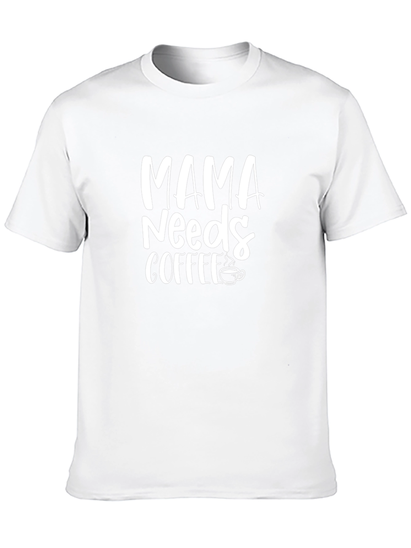 Mama Needs Coffee Graphic Tee - Black