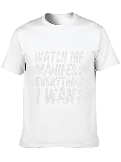 Manifest Everything Black T-Shirt
