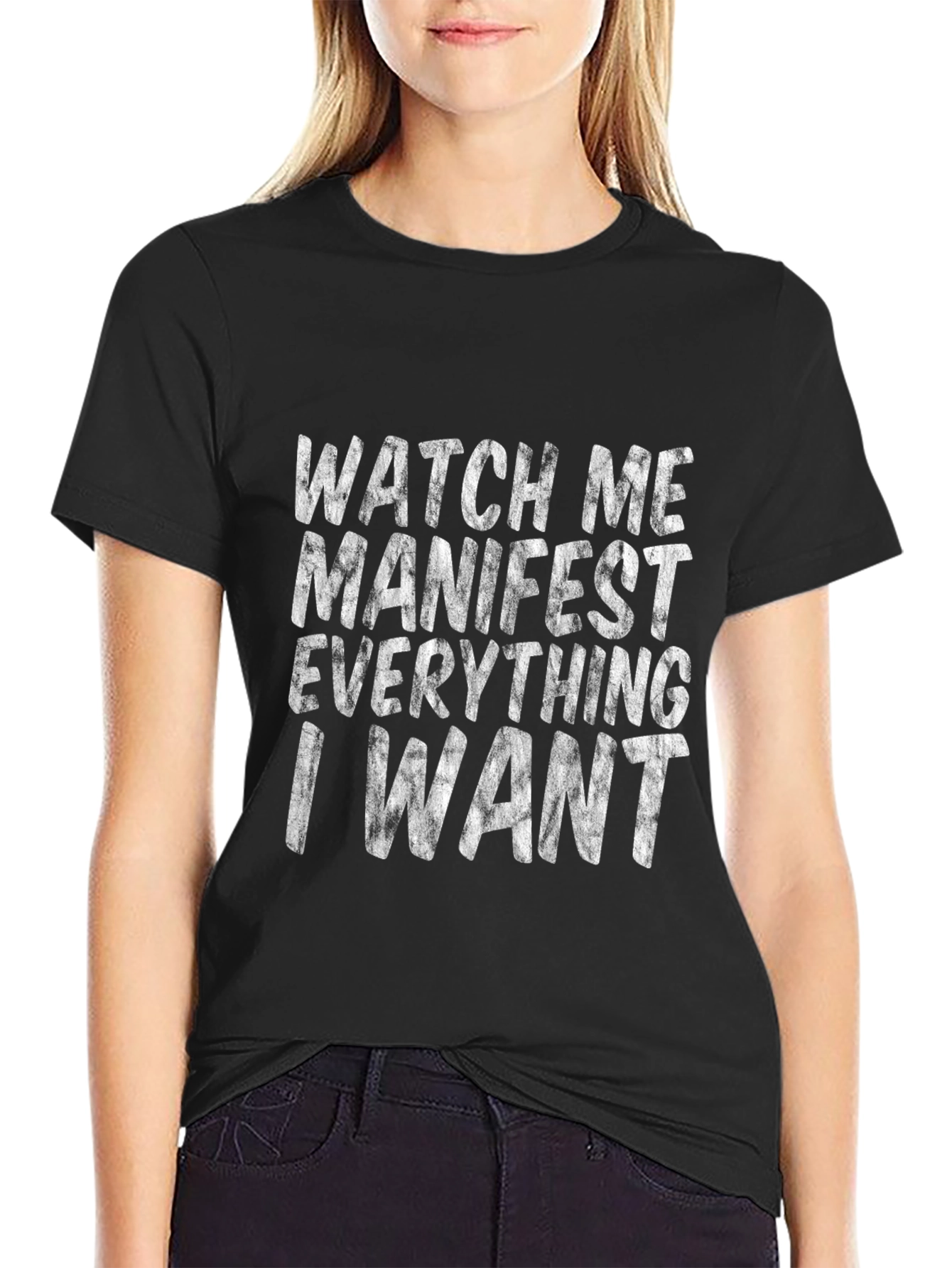 Manifest Everything Black T-Shirt