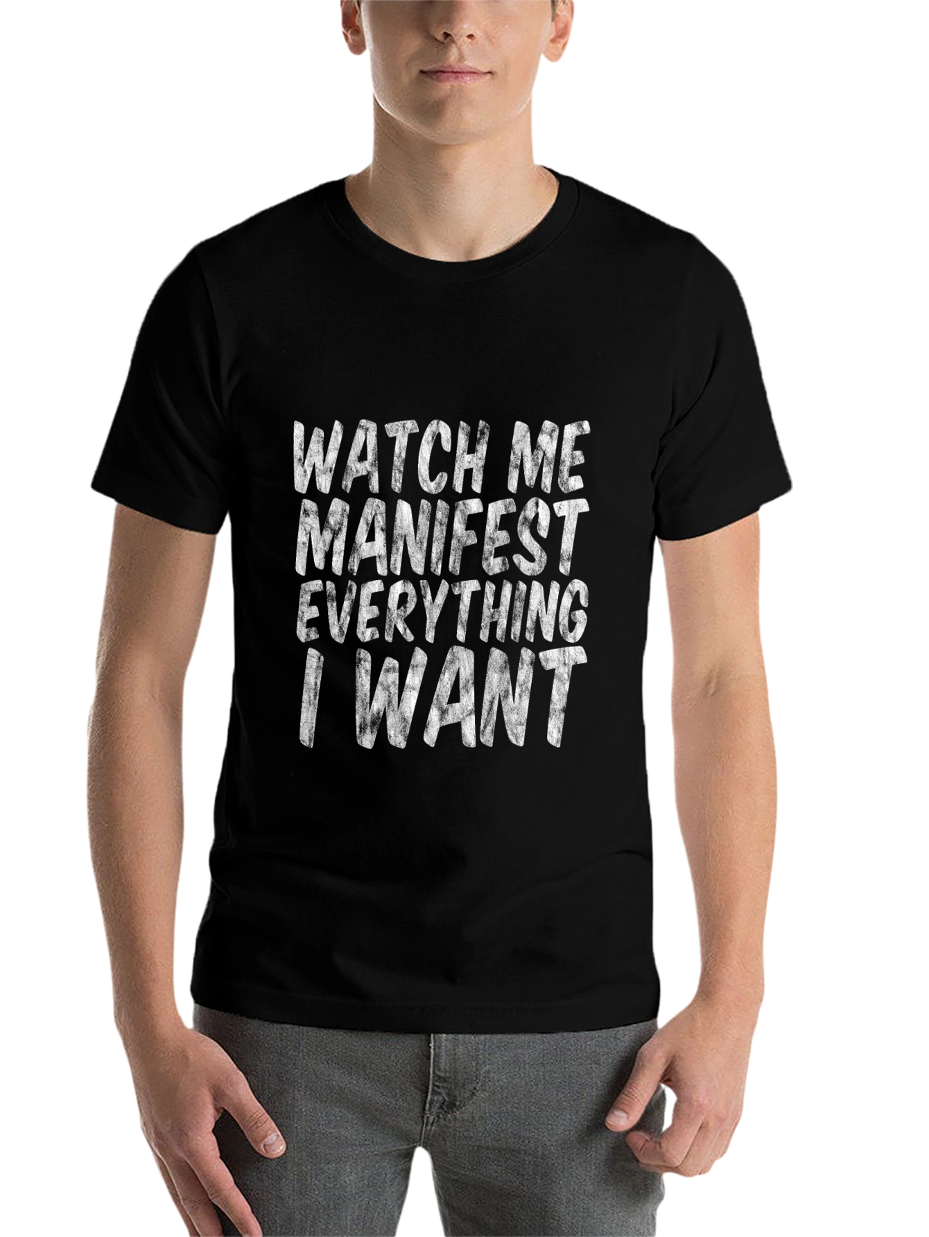 Manifest Everything Black T-Shirt