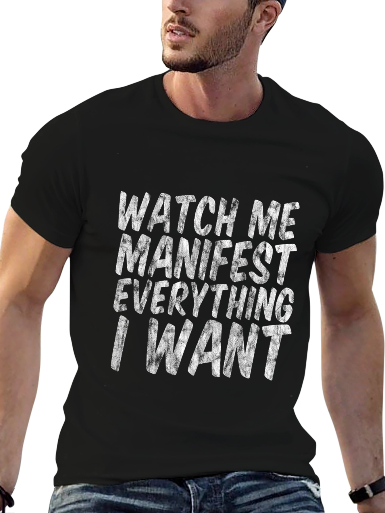 Manifest Everything Black T-Shirt