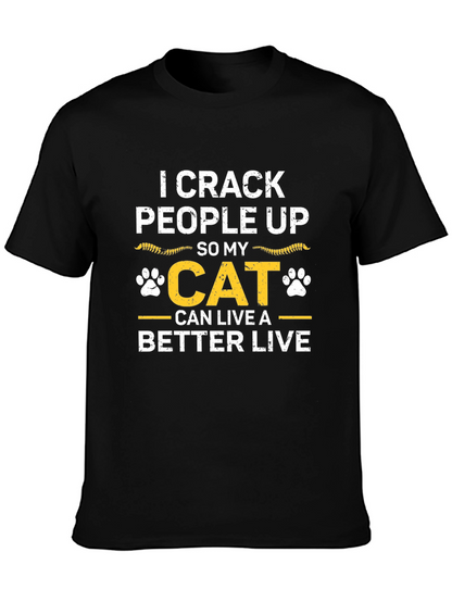 I Crack People Up Cat T-Shirt