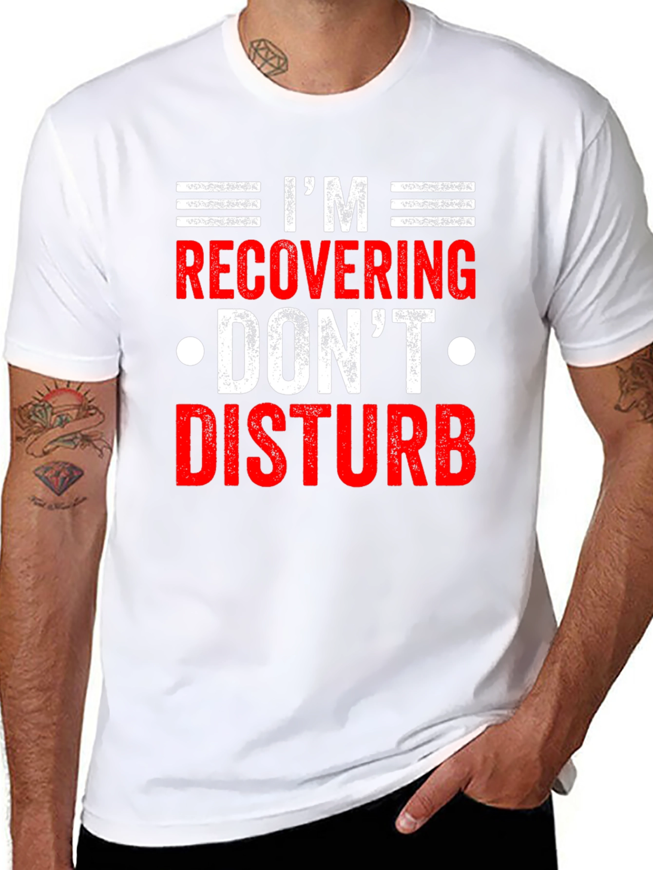 Recovering - Dont Disturb Novelty T-Shirt