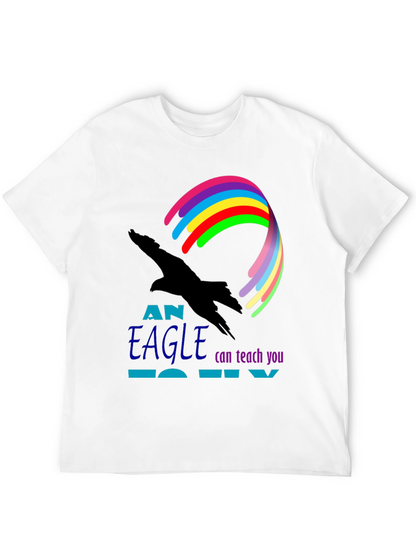 Eagle Teach You To Fly Graphic Tee