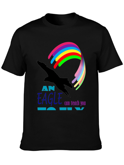 Eagle Teach You To Fly Graphic Tee