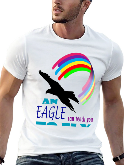 Eagle Teach You To Fly Graphic Tee