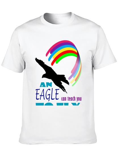 Eagle Teach You To Fly Graphic Tee