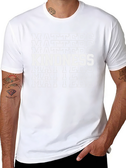 Kindness Matters Graphic Tee - Unisex Soft Cotton T-Shirt