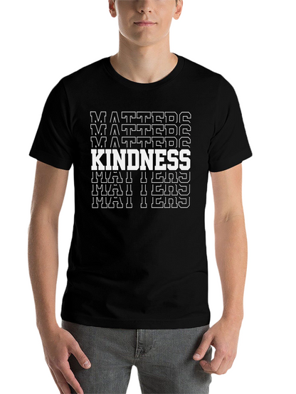 Kindness Matters Graphic Tee - Unisex Soft Cotton T-Shirt