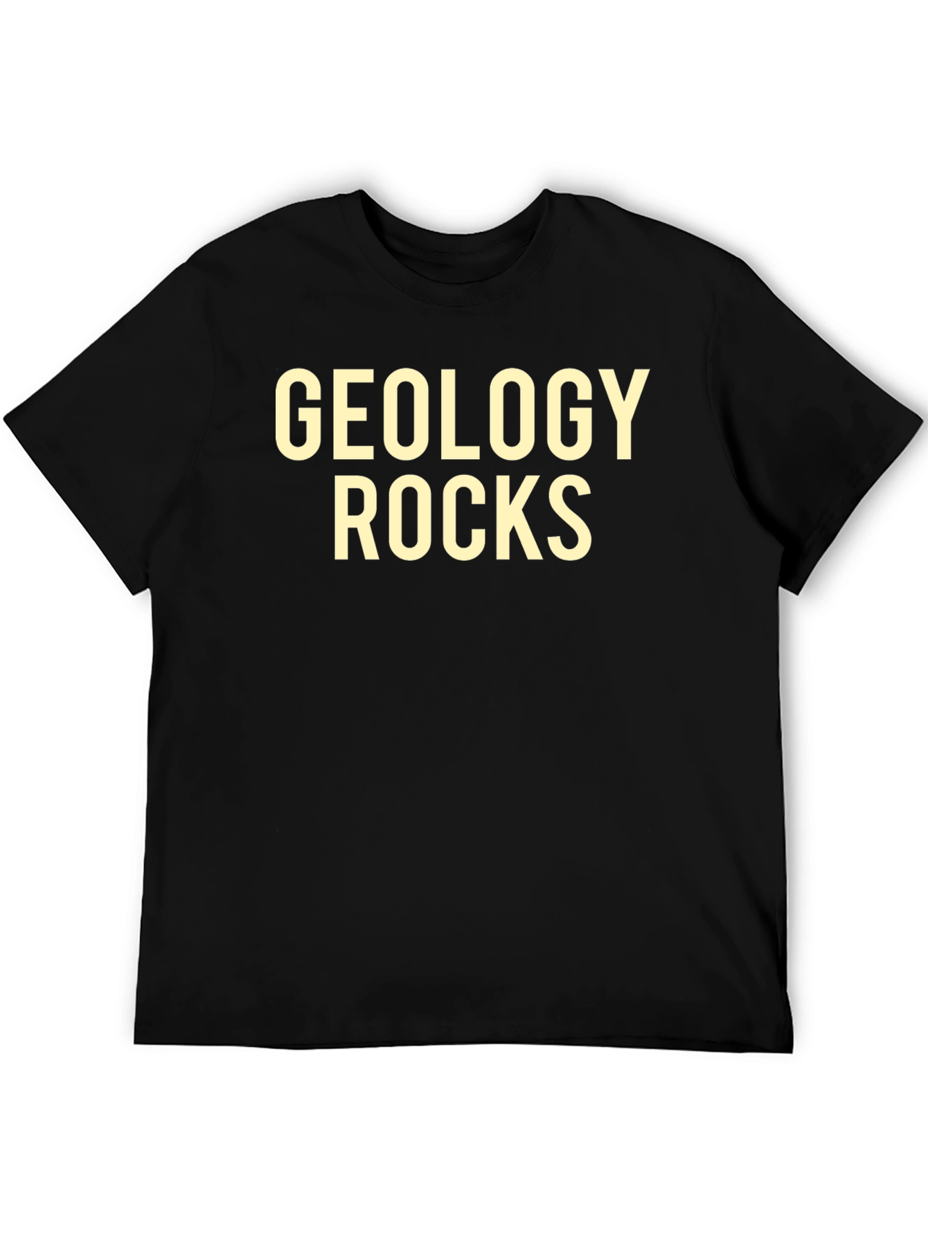 Geology Rocks Black T-Shirt for Geology Lovers
