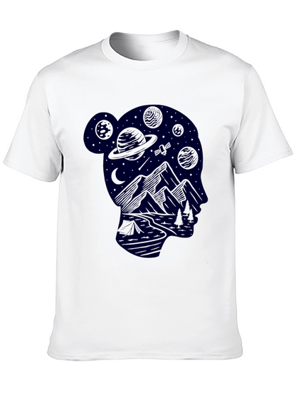 Cosmic Camper Graphic T-Shirt - Unisex Black Tee