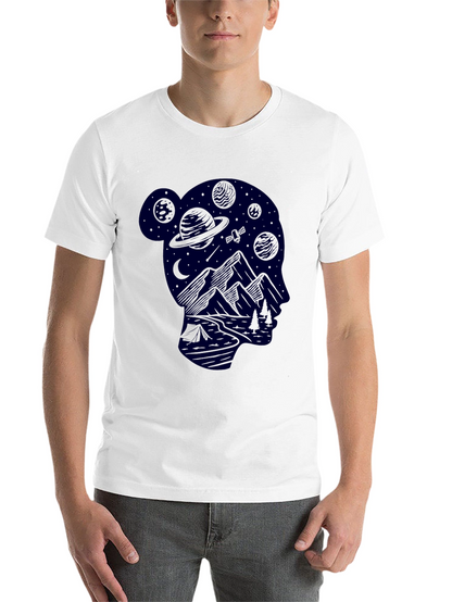 Cosmic Camper Graphic T-Shirt - Unisex Black Tee