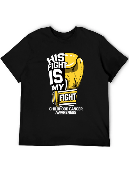 Childhood Cancer Awareness Boxing Glove T-Shirt