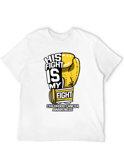 Childhood Cancer Awareness Boxing Glove T-Shirt