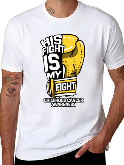 Childhood Cancer Awareness Boxing Glove T-Shirt