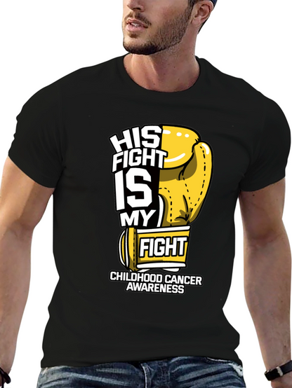 Childhood Cancer Awareness Boxing Glove T-Shirt