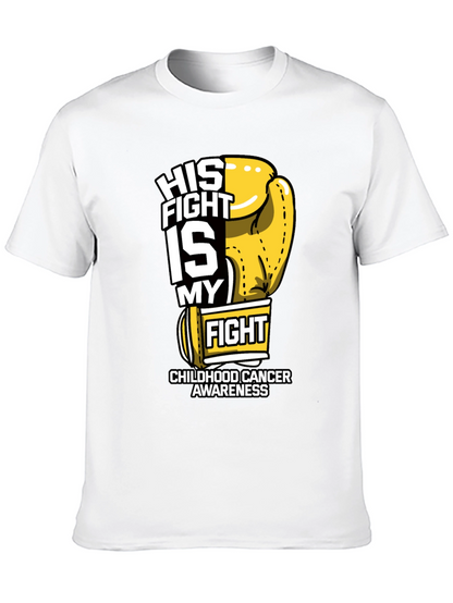 Childhood Cancer Awareness Boxing Glove T-Shirt