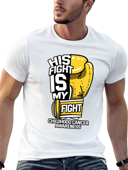 Childhood Cancer Awareness Boxing Glove T-Shirt