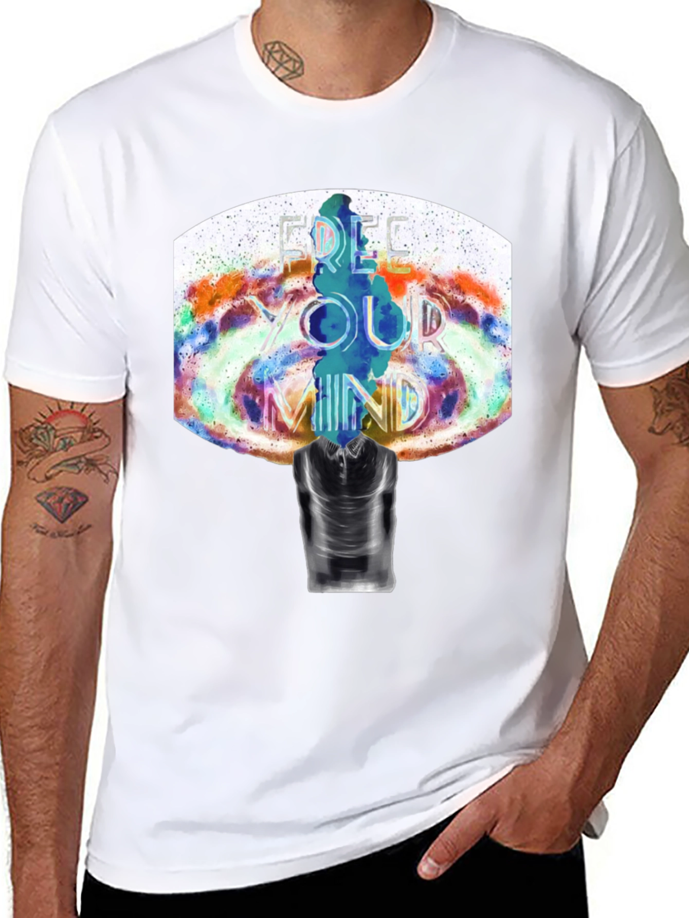 Free Your Mind Graphic Tee - Stylish & Unique