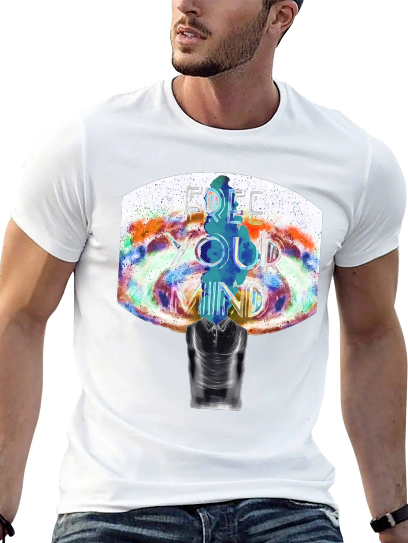 Free Your Mind Graphic Tee - Stylish & Unique
