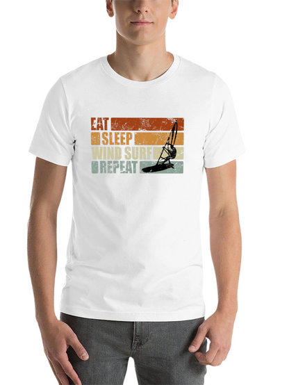 Eat Sleep Wind Surf Repeat T-Shirt