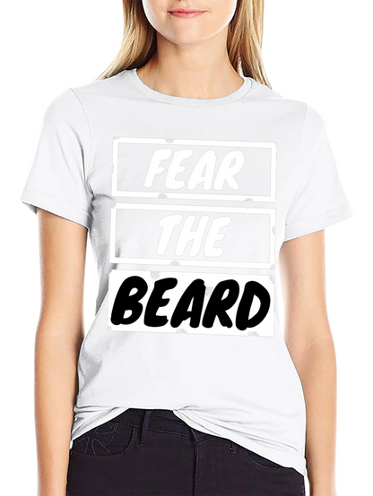 Fear the Beard Graphic Tee - Mens Black T-Shirt