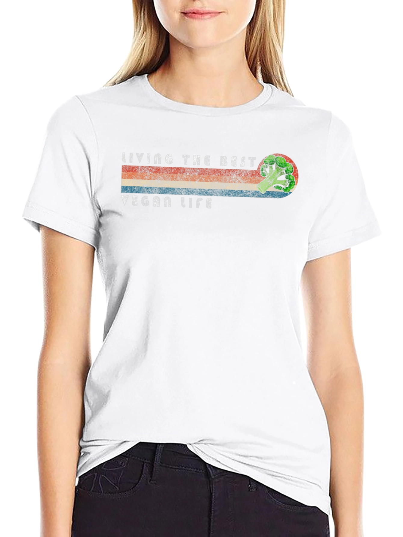 Living The Best Vegan Life T-Shirt
