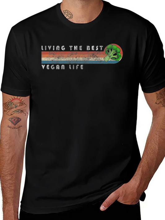 Living The Best Vegan Life T-Shirt