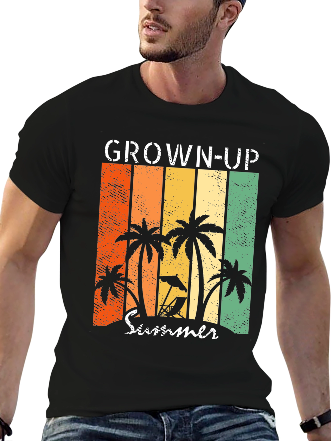 Grown-Up Summer Graphic Tee