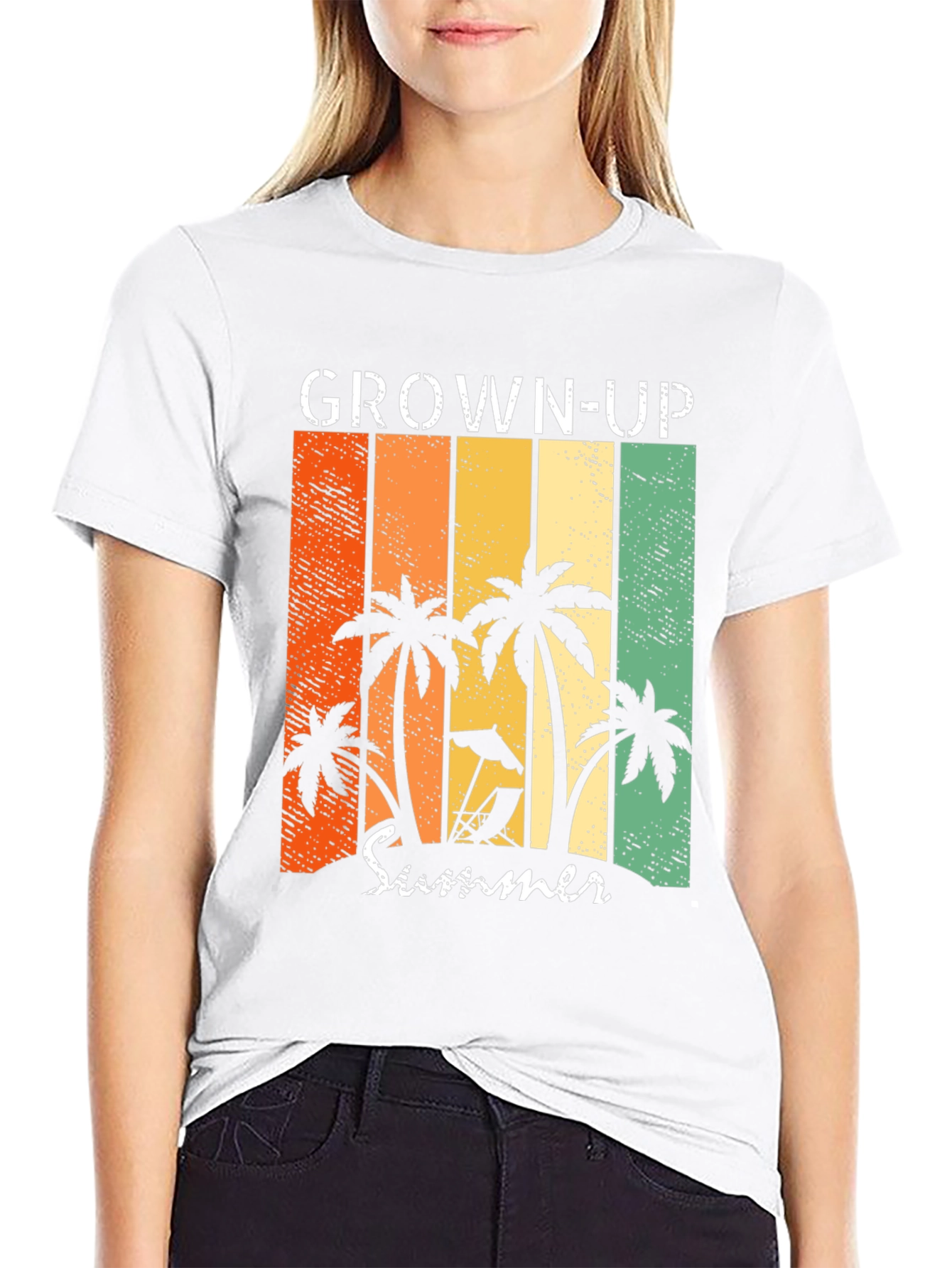Grown-Up Summer Graphic Tee
