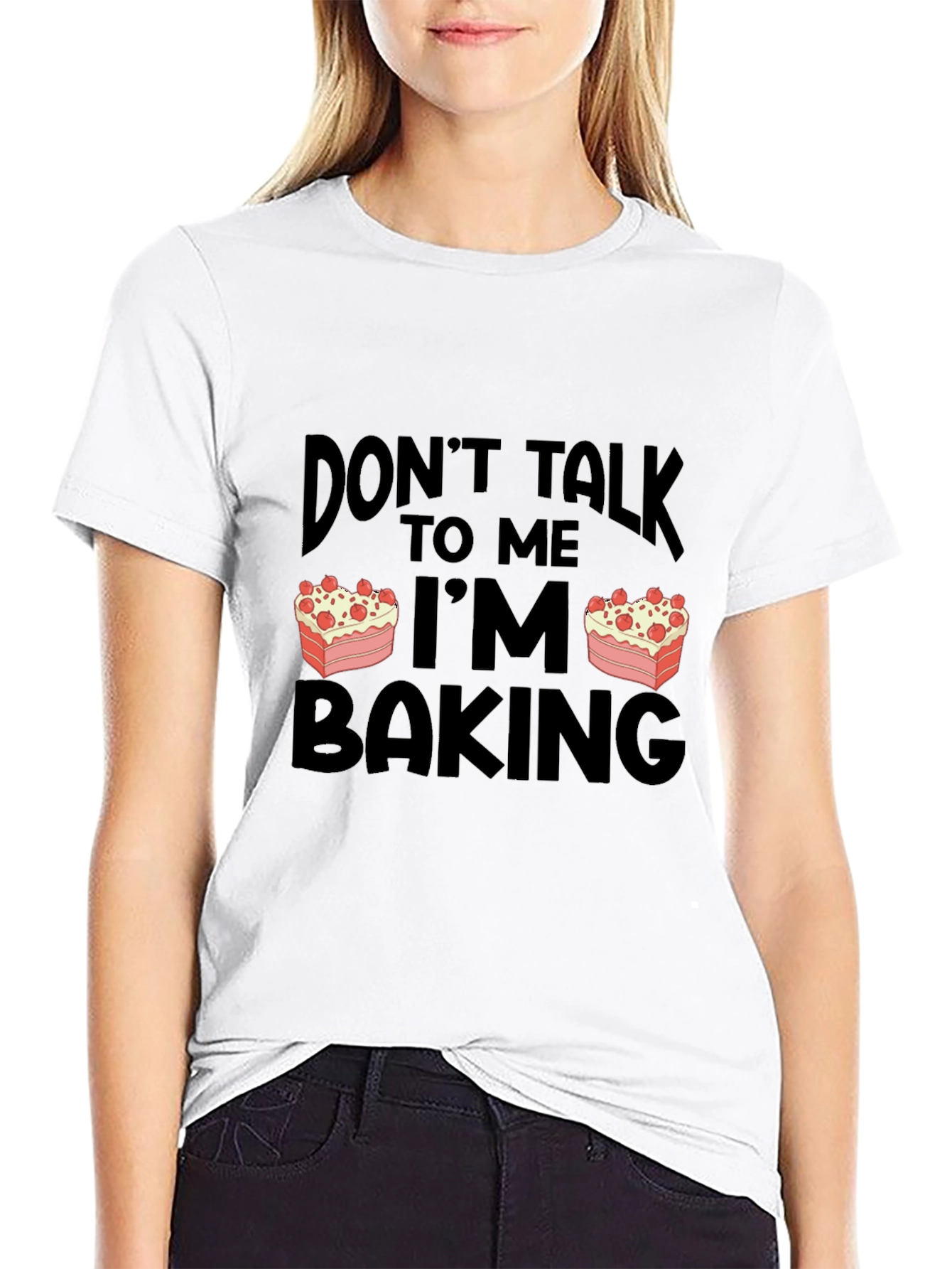 Dont Talk to Me Im Baking T-Shirt