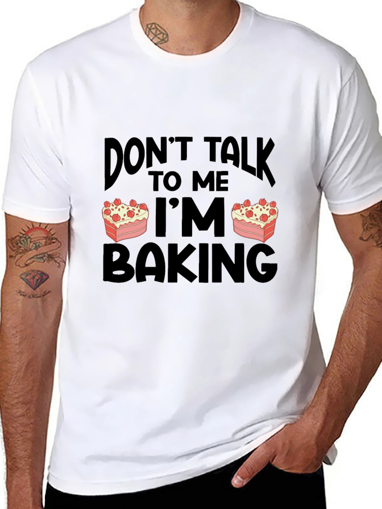 Dont Talk to Me Im Baking T-Shirt