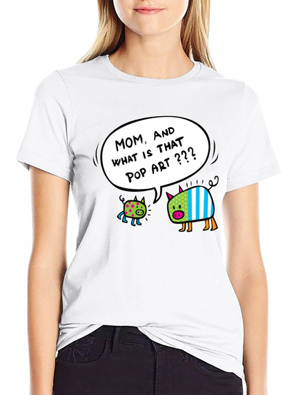 Pop Art Pigs Graphic T-Shirt - Funny & Stylish