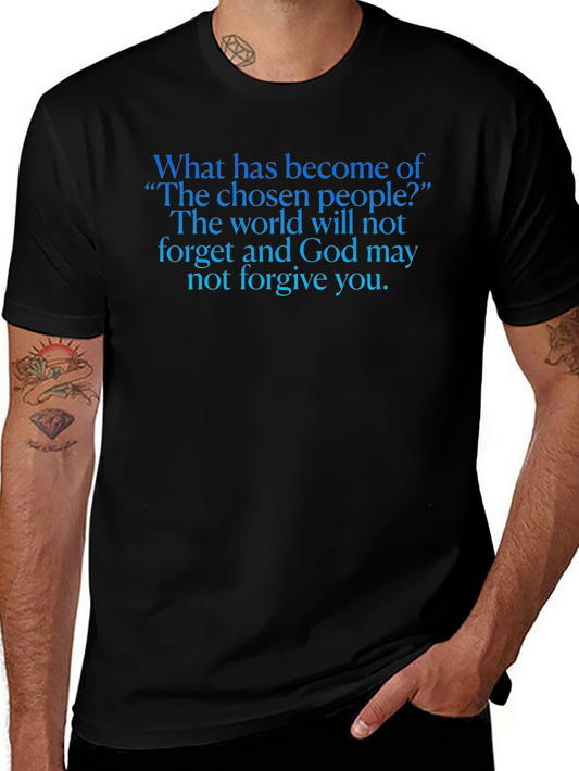 Chosen People Graphic Tee - Bold Statement T-Shirt
